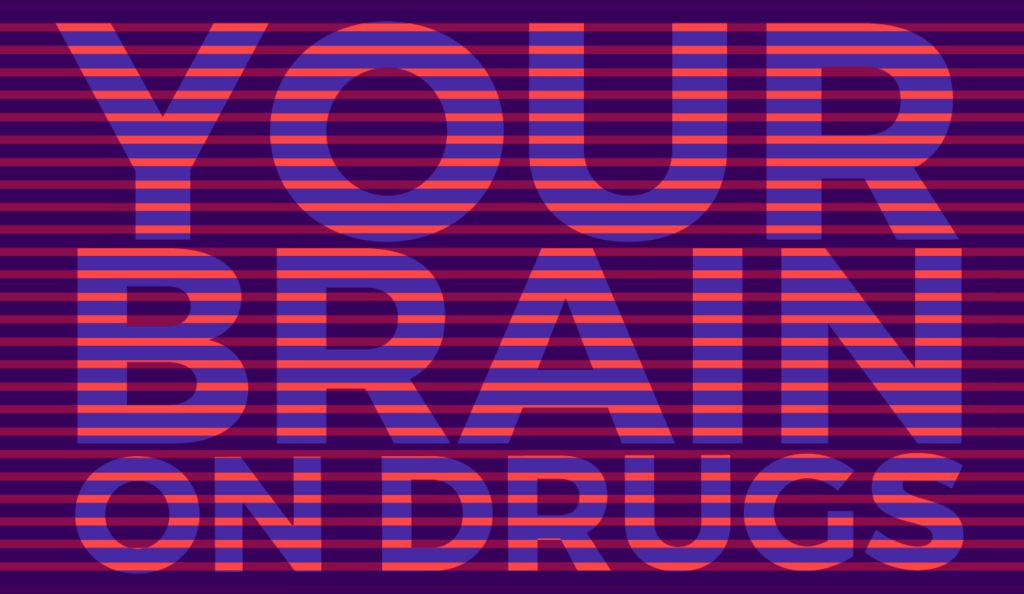 your brain on drugs infographic