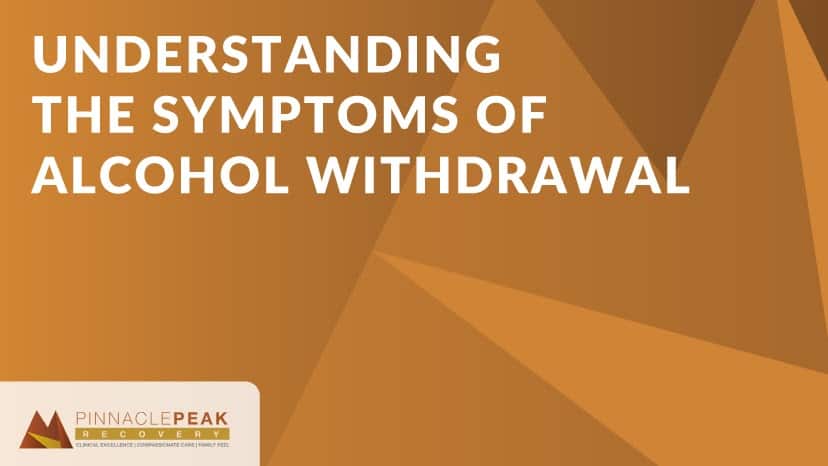 alcohol withdrawal feature