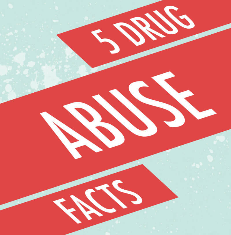 drug abuse facts infographic