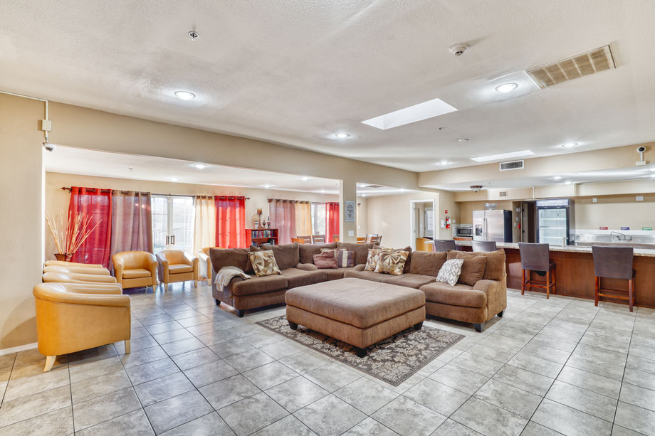 lobby at Pinnacle Peak Detox Center in Arizona