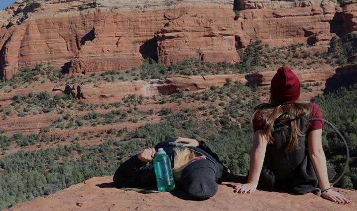 PPR Hikers Enjoying View