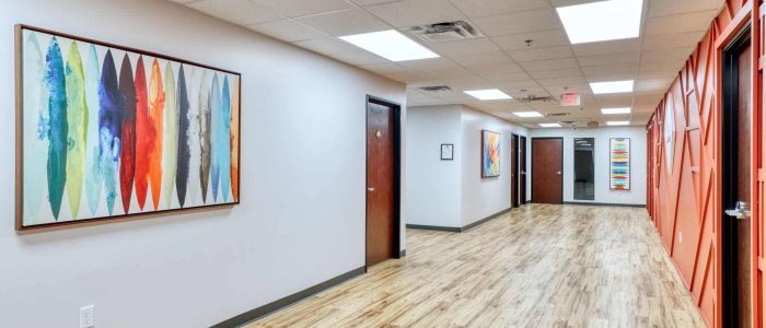 Arizona inpatient treatment facility hallway