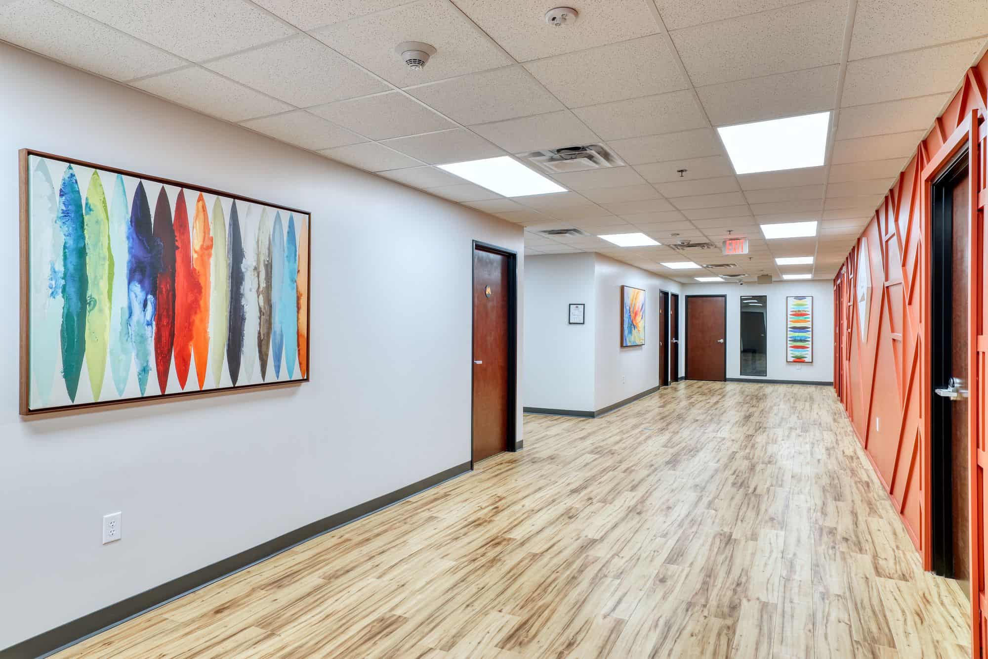 Arizona inpatient treatment facility hallway