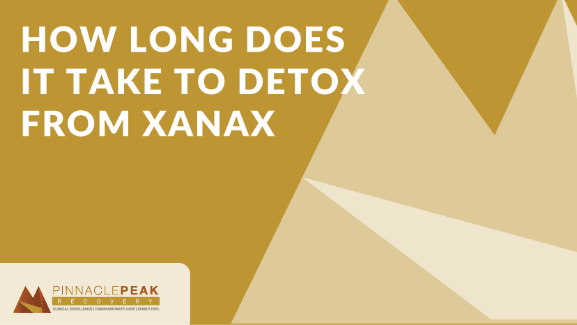 How Long Does It Take To Detox From Xanax